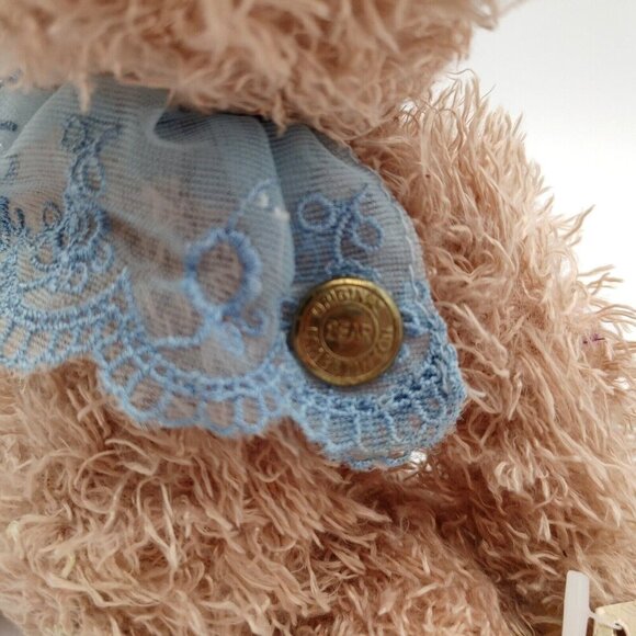 Pickford Bears Plush Sidney Power Bear of Health Brass Button 9" Tall - Picture 7 of 7